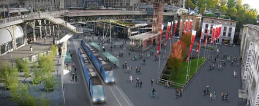 GESTE Engineering Tram t1 Lausanne-Renens